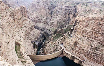 دریاچه سد دز