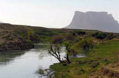 رودخانه کُر شهر سپیدان